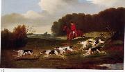 unknow artist Classical hunting fox, Equestrian and Beautiful Horses, 155. oil painting reproduction